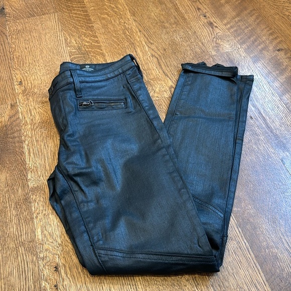 AG Adriano Goldschmied Women’s Jeggings Black Size 26 - Picture 1 of 5